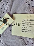 I Say Othea L/S T-Shirt - Paars met Perforaties, Kleding | Dames, Maat 38/40 (M), Paars, Nieuw, Ophalen of Verzenden