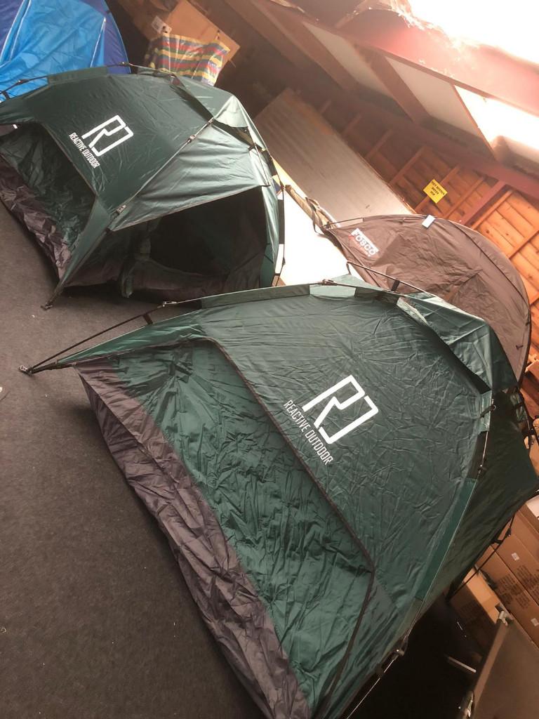 Reactive Outdoor - 2 seconden tenten - als set/los te koop!, Caravans en Kamperen, Tenten, Gebruikt, Reactive Outdoor, Reactive Outdoor