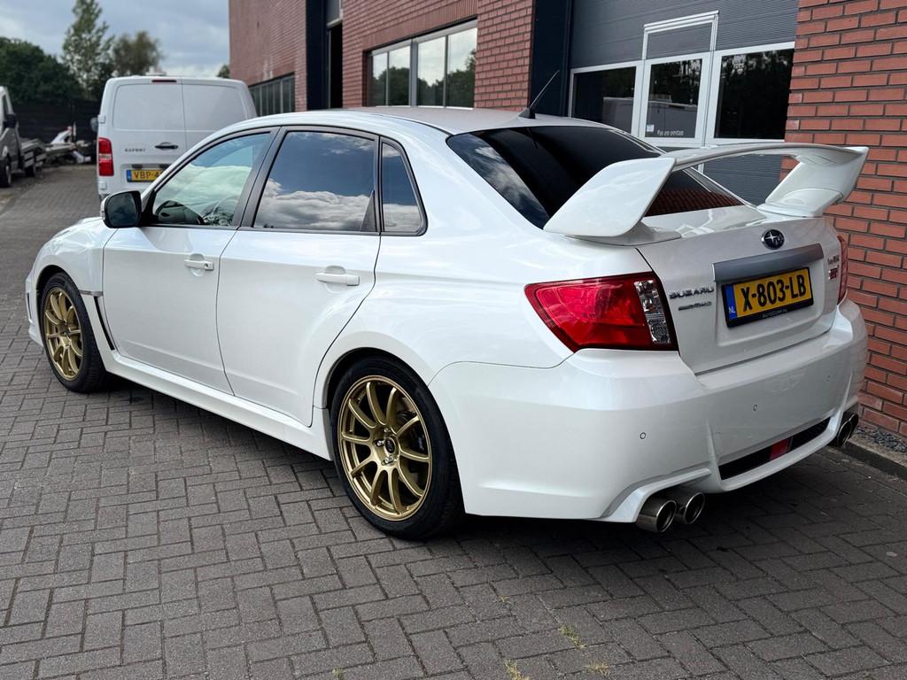 Subaru WRX STI 2.5 T impreza Sport invidia, Auto's, Subaru, Euro 5, Gebruikt, 4 cilinders, Wit