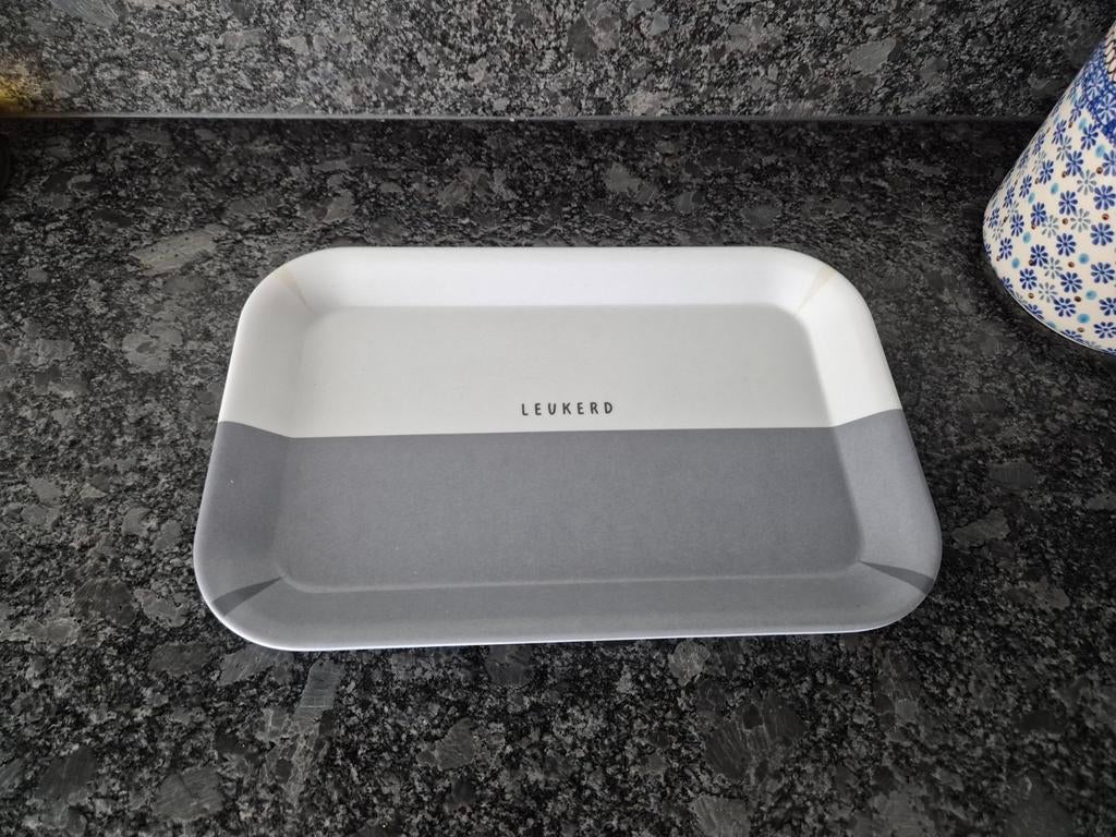 ZUSSS - Melamine dienblad ' Leukerd', Ophalen of Verzenden, Rechthoekig, Kunststof