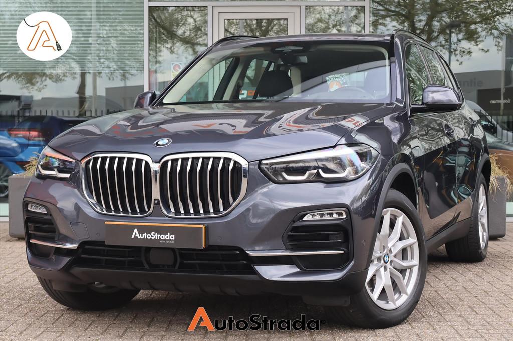 BMW X5 (g05) xDrive45e High Executive 394pk I Navi I Trekhaa, Gebruikt, Met garantie (alle), Vierwielaandrijving, Hybride Elektrisch/Benzine