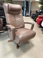 Prominent sta op relax stoel relaxfauteuil gratis bezorging, Ophalen of Verzenden, Zo goed als nieuw, Leer, Ruim 100 zo goed als nieuwe fauteuils in alle kleuren en maten
