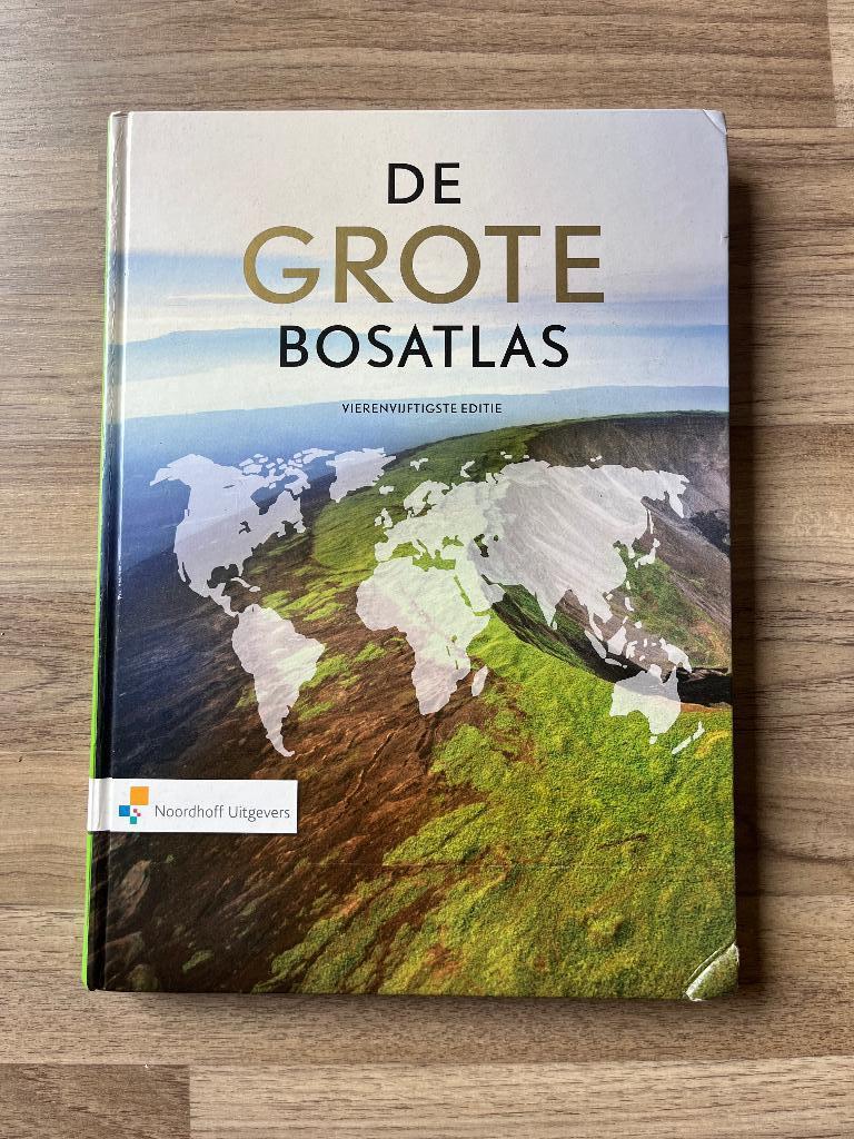 De Grote Bosatlas 54e editie te koop, Boeken, Atlassen en Landkaarten, Bosatlas, 2000 tot heden, Noordhoff Uitgevers, Wereld