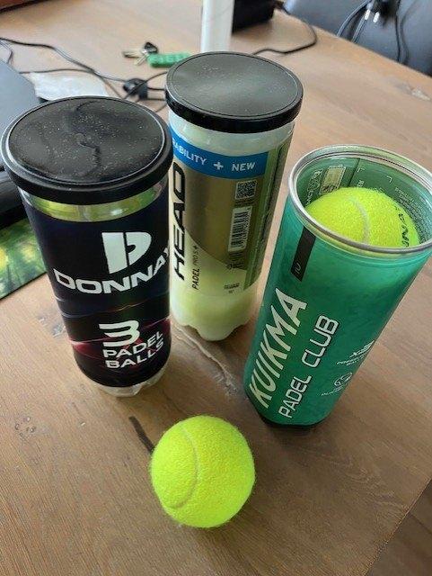gebruikte padelballen, Ophalen, Gebruikt, Ballen, L00