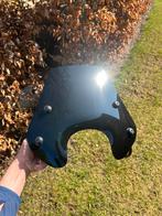 Piaggio zip windscherm ~ laag ~ donker smoked, Fietsen en Brommers, Brommeronderdelen | Scooters, Ophalen of Verzenden, Zo goed als nieuw