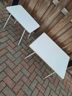 2 Campingtafeltjes - ook per stuk te koop, Caravans en Kamperen, Kampeermeubelen, Ophalen of Verzenden, Gebruikt, Campingtafel
