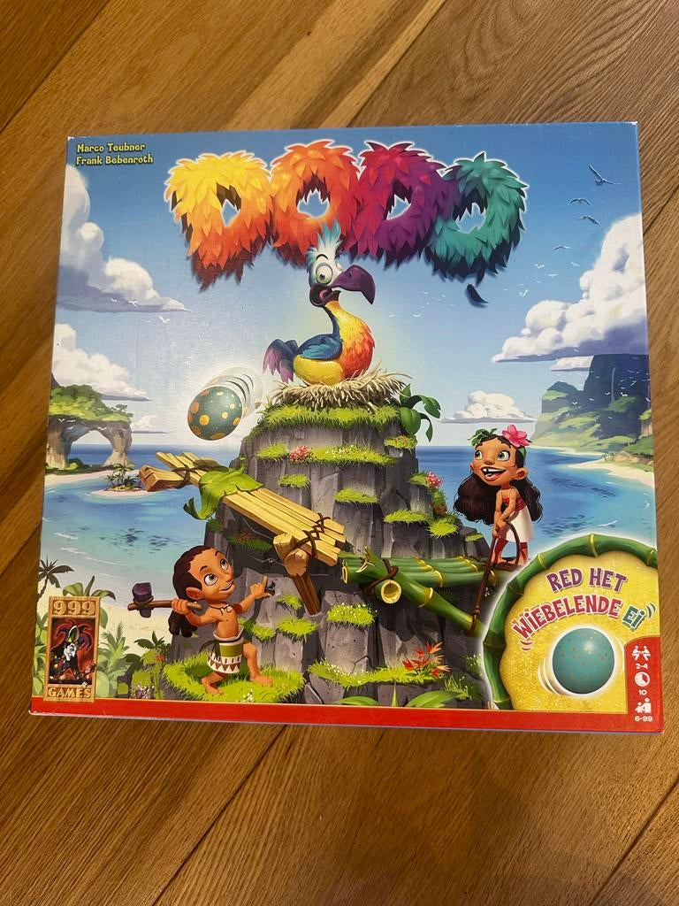 Dodo: Red het Wiebelende Ei - Compleet, Drie of vier spelers, Ophalen of Verzenden, Zo goed als nieuw