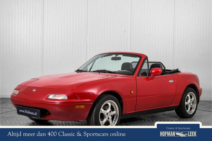 Mazda MX-5 MX-5 1.8i 16V (bj 1994), Auto's, Mazda, Bedrijf, Te koop, MX-5, Centrale vergrendeling, Elektrische ramen, Open dak