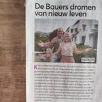 Frans & Mariska Bauer Artikel Knipsel, Verzamelen, Ophalen of Verzenden, 1980 tot heden, Nederland, Knipsel(s)