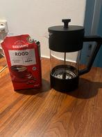 Koffiezetter (French Press) met aangebroken pak koffie, Witgoed en Apparatuur, Ophalen, Overige modellen, Gemalen koffie, Zo goed als nieuw