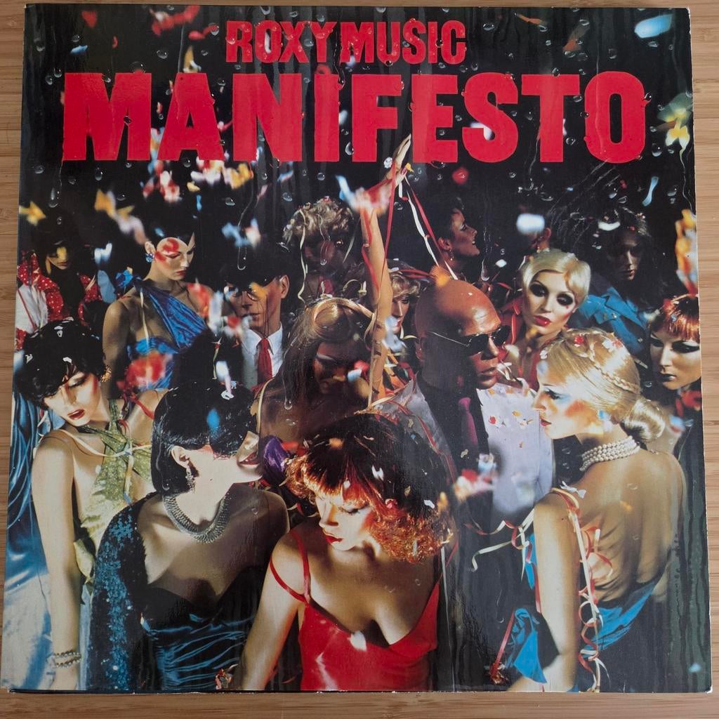 Roxy Music - Manifesto LP, Ophalen of Verzenden, Gebruikt, 12 inch, Poprock