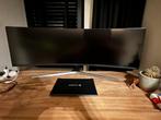 SAMSUNG Qled 49inch Curved scherm + AANKOOPBON - Bijna nieuw, Computers en Software, Monitoren, Gaming, HDMI, Hoofdtelefoonaansluiting