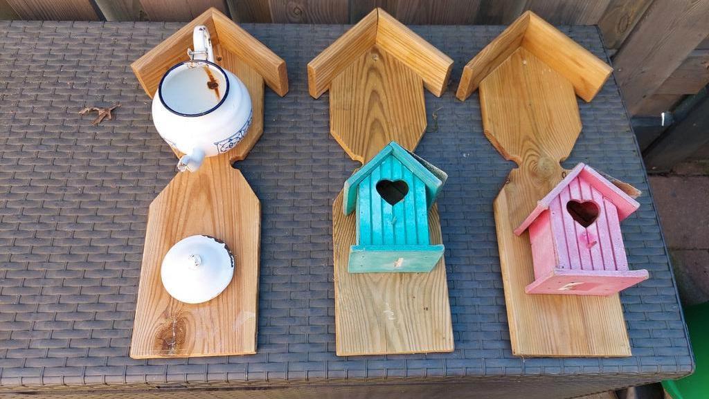 Vogelhuisjes, Ophalen of Verzenden