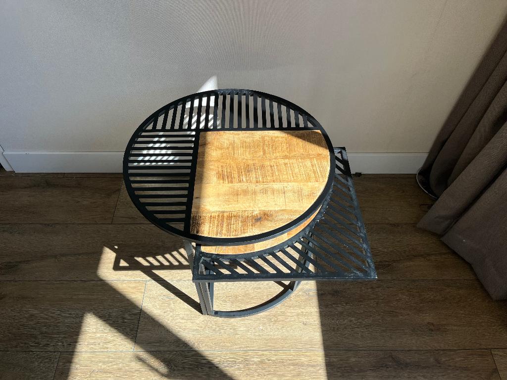 Salontafel, Huis en Inrichting, Ophalen, Gebruikt, 100 tot 150 cm, 50 tot 100 cm