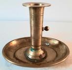 Antieke koperen blaker met schuif mechanisme, Antiek en Kunst, Ophalen of Verzenden, Koper of Brons