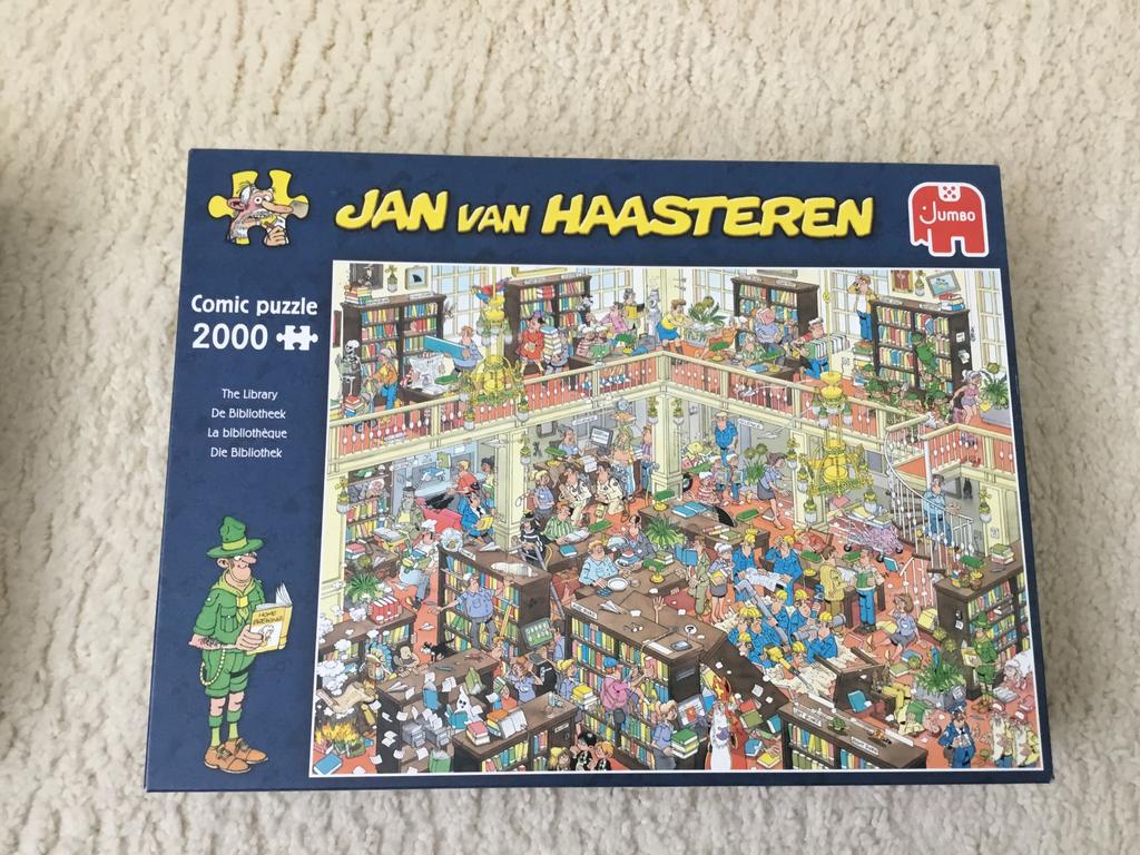 Legpuzzel, Ophalen, Meer dan 1500 stukjes