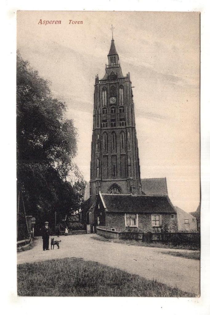Asperen Dorp in de Betuwe, Verzamelen, Ansichtkaarten | Nederland, Verzenden, Voor 1920, Ongelopen, Gelderland