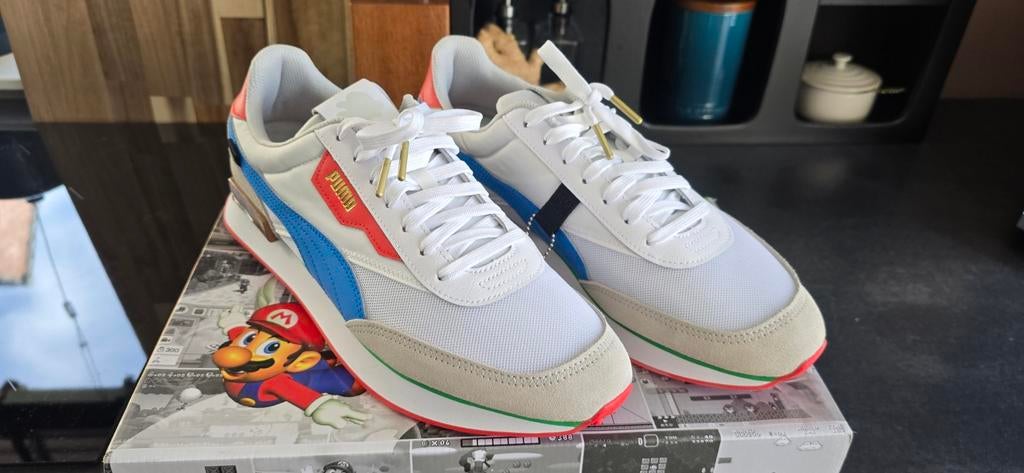 Puma Future Rider Super Mario 64 Sneakers, Ophalen of Verzenden, Nieuw, Wit