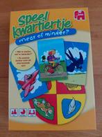 Spel Speelkwartiertje van Jumbo, Drie of vier spelers, Ophalen of Verzenden, Zo goed als nieuw, Jumbo