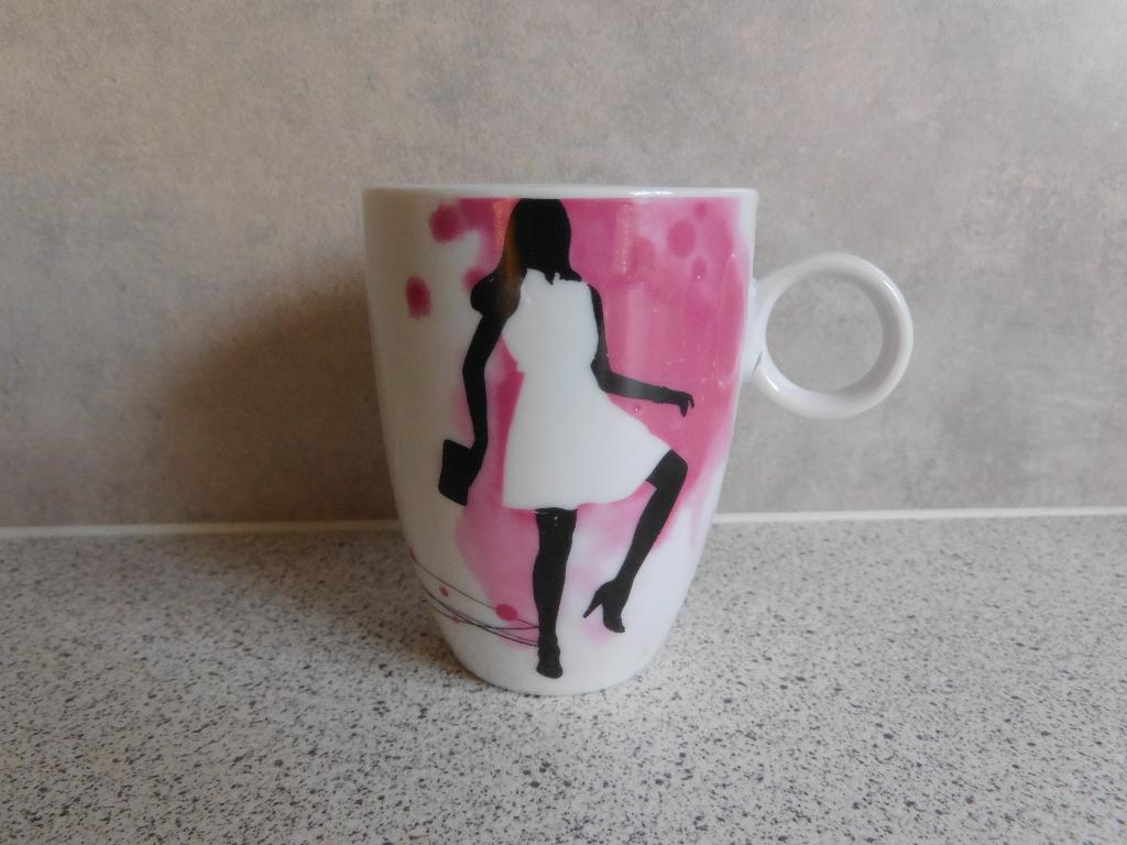 Senseo Mok Art Fantasy Finecasa Lifestyle, Ophalen of Verzenden, Zo goed als nieuw, Overige stijlen, Kop(pen) en/of Schotel(s)