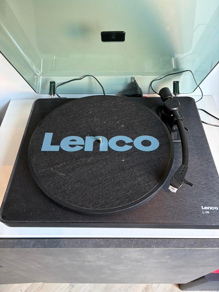 Lenco L-30 platenspeler – met USB – nette staat, Ophalen, Zo goed als nieuw, Overige merken