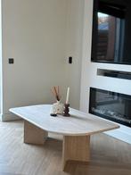 Travertin salontafel, Huis en Inrichting, Overige materialen, Minder dan 50 cm, Rechthoekig, 100 tot 150 cm