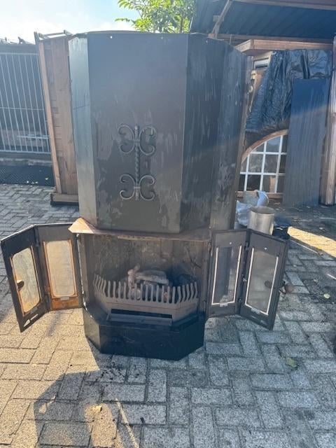 Inbouw open haard gaskachel, Ophalen, Gebruikt, Inbouwhaard, Gashaard