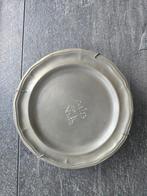 Antiek Tinnen Bord, Antiek en Kunst, Antiek | Tin, Ophalen of Verzenden