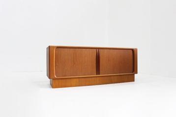 Vintage mid century deens dressoir teakhout 1960s beschikbaar voor biedingen