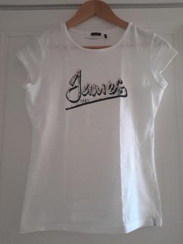 Leuk wit shirtje - ikks beschikbaar voor biedingen
