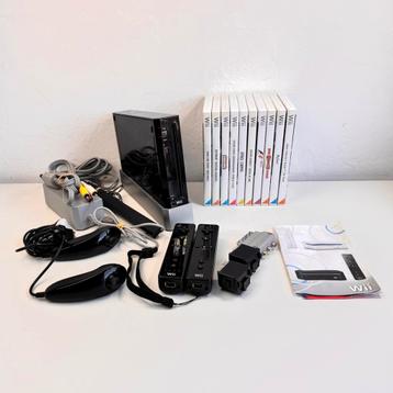 Nintendo Wii | console pakket met accessoires en 10 games beschikbaar voor biedingen