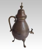 Oude koperen kraantjeskan / samovar, Antiek en Kunst, Ophalen of Verzenden