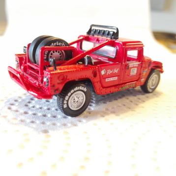 Johnny Lightning HUMMER H1 rally-raid. all metal B&B. beschikbaar voor biedingen