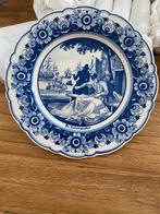 Delfts Blauw Wandbord A. van Roon Zeilmakers 1895, Ophalen