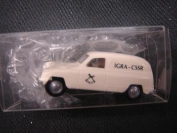 Skoda 1200 '52 bestelwagen - IGRA - CSSR H0 model 1:87 beschikbaar voor biedingen