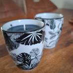 Set van twee sojakaarsen, Ophalen of Verzenden, Nieuw, Overige materialen, Minder dan 25 cm