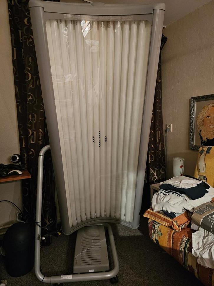 Sunlounge Salsa Zonnebank - Perfect voor thuis!, Witgoed en Apparatuur, Zonnebanken en Gezichtsbruiners, Gebruikt, Zonnebank enkelzijdig