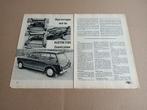 Test (uit oud tijdschrift) Austin 1100 Countryman (1966), Auto's, Gebruikt, Verzenden