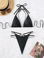 Zwarte bikini badpak string maat xs en s, Kleding | Dames, Badmode en Zwemkleding, Ophalen of Verzenden, Nieuw, Zwart, Bikini