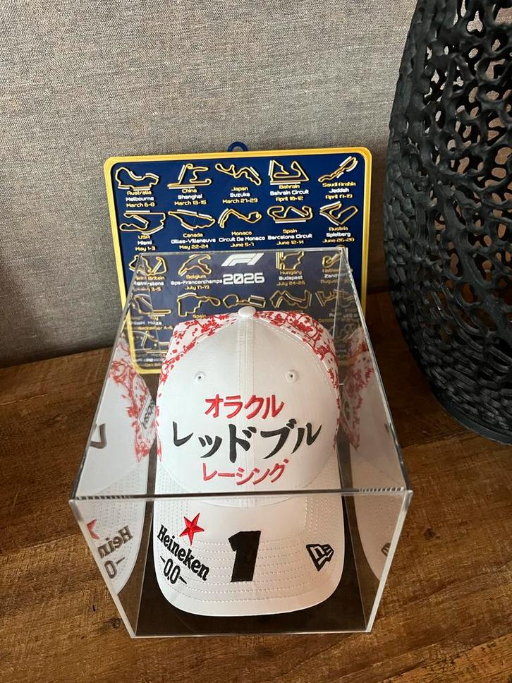 Max Verstappen Japan Cap, Kleding | Heren, Hoeden en Petten, Nieuw, Pet, One size fits all, Ophalen of Verzenden