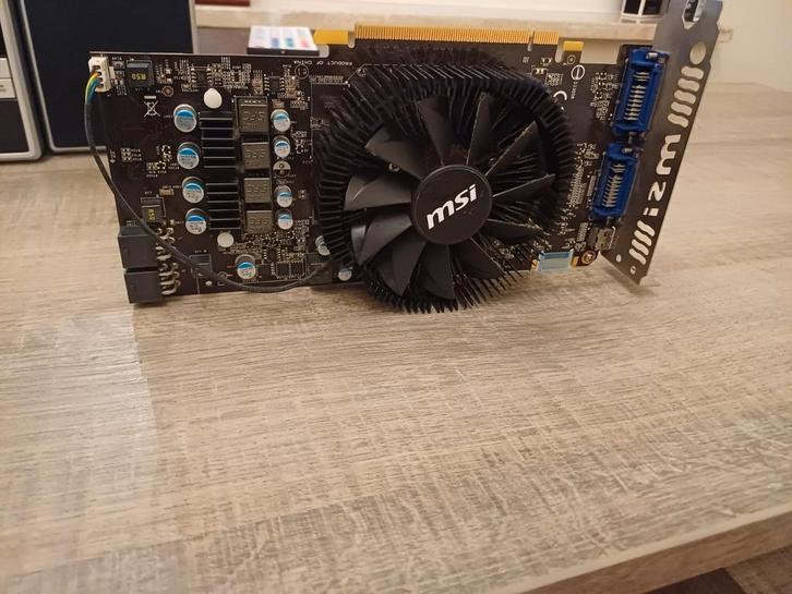 MSI NVIDIA GeForce GTX 560, Computers en Software, Videokaarten, Gebruikt, Nvidia, PCI, GDDR3, HDMI, DVI, Ophalen of Verzenden