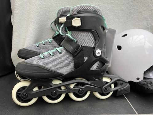 skeeler set, Sport en Fitness, Skeelers, Nieuw, Inline skates 5 wielen, Overige merken, Dames, Heren, Kinderen, Verstelbaar, Ophalen