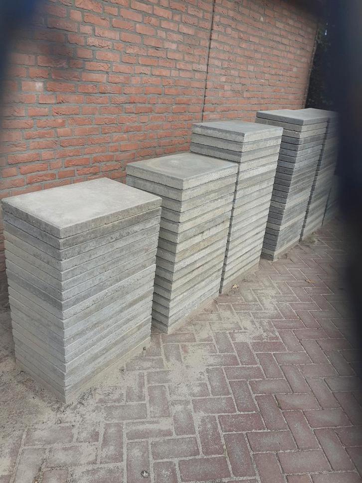 Tuintegels 40cmx60cmx6cm, Tuin en Terras, Tegels en Klinkers, Zo goed als nieuw, Terrastegels, Beton, 10 m² of meer, Ophalen