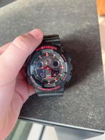 G-Shock GA-100BNR-1A Rood Zwart, Ophalen of Verzenden, Nieuw, Casio