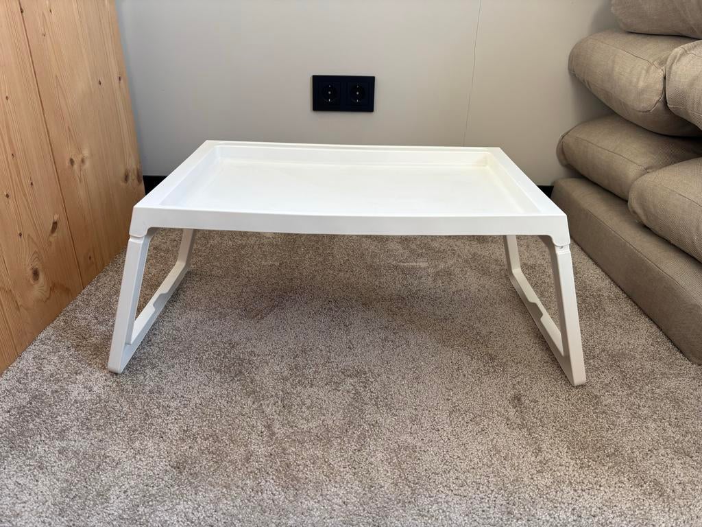 IKEA Bedtafeltje - Ideaal voor ontbijt op bed!, Ophalen, Minder dan 45 cm, Gebruikt, Rechthoekig