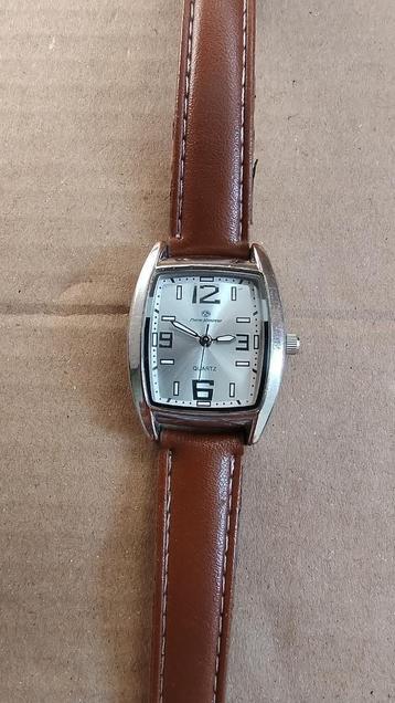 dames horloge Pierre Montreux type SR626SW bruin lerenbandje beschikbaar voor biedingen