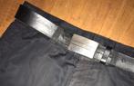 Zwart leren riem, Kleding | Heren, Riemen en Ceinturen, Ophalen of Verzenden, Zo goed als nieuw, Zwart