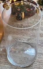 Grote Glazen Vaas - 50cm Hoog, Huis en Inrichting, Woonaccessoires | Stolpen, Ophalen, Gebruikt