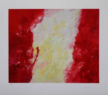 Armando (1929) Giclee Katoenpapier " Toentertijd " Ges Gen beschikbaar voor biedingen