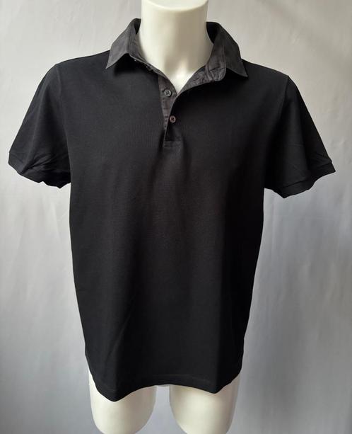 LOUIS VUITTON zwart grijs damier HEREN polo shirt  Maat M, Kleding | Heren, Polo's, Zo goed als nieuw, Maat 48/50 (M), Zwart, Ophalen of Verzenden
